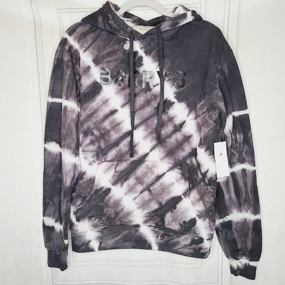 NWT Barry's Storm Tie Dye Hoodie Sweatshirt